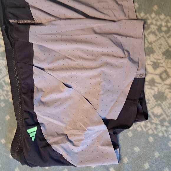 Adidas Green and Purple Athletic Shorts Lightweight Performance - Picture 5 of 12